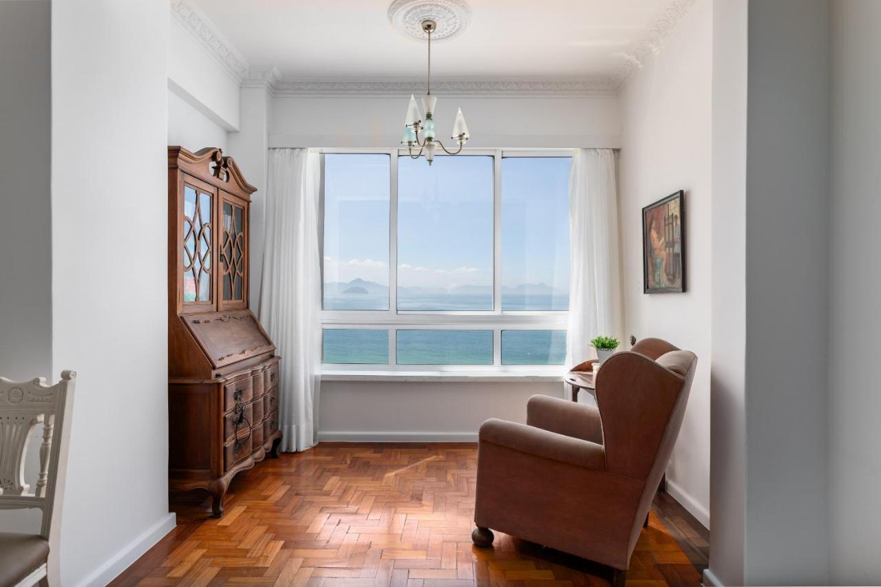 Sofisticado Em Copacabana - 2 Suites - A801 Рио де Жанейро Екстериор снимка