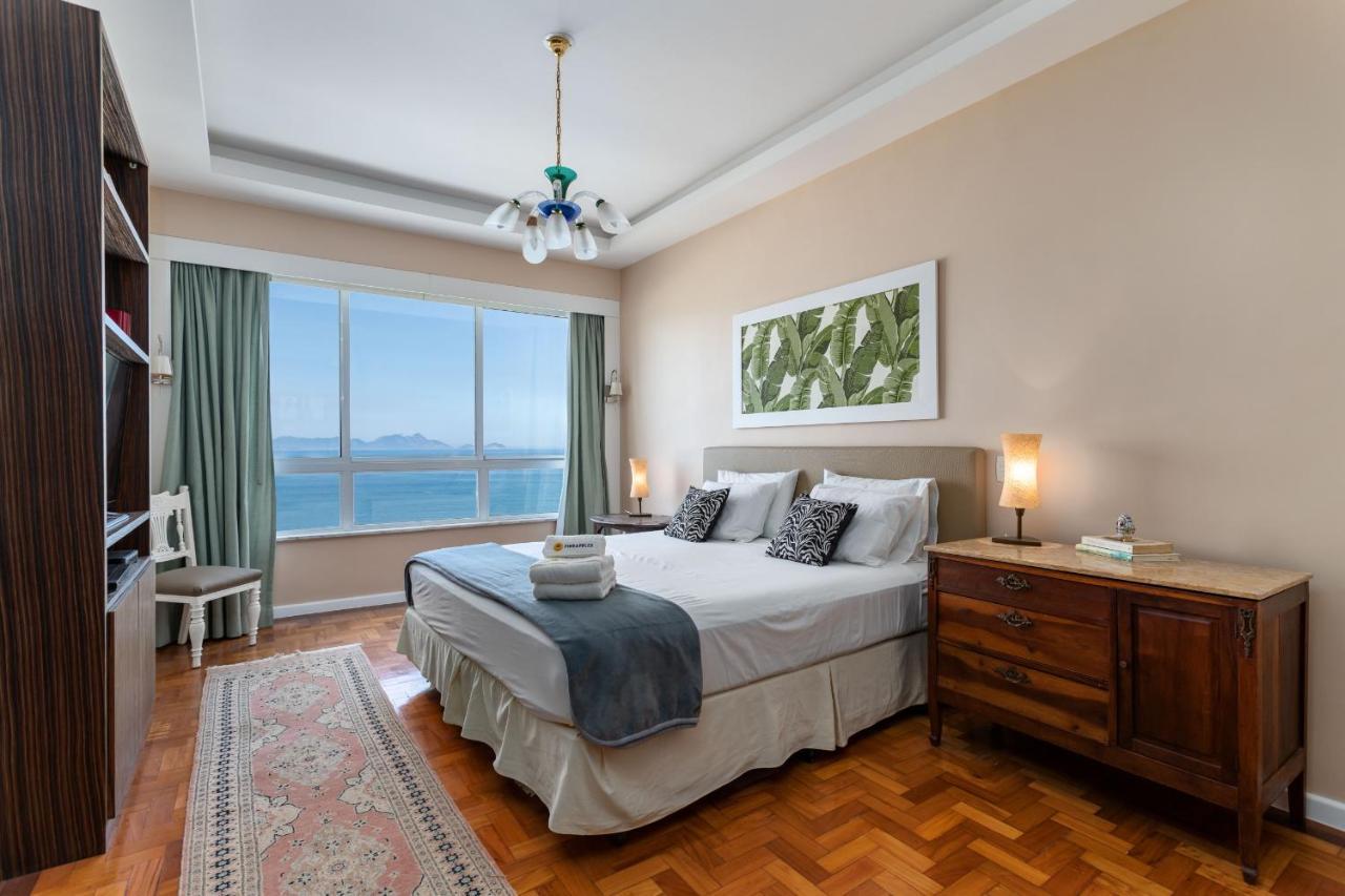 Sofisticado Em Copacabana - 2 Suites - A801 Рио де Жанейро Екстериор снимка